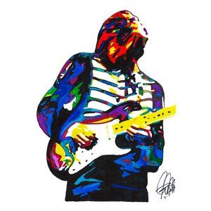 Eric Johnson Singer Guitar Blues Jazz Rock Music Poster Print Wall Art 18x24